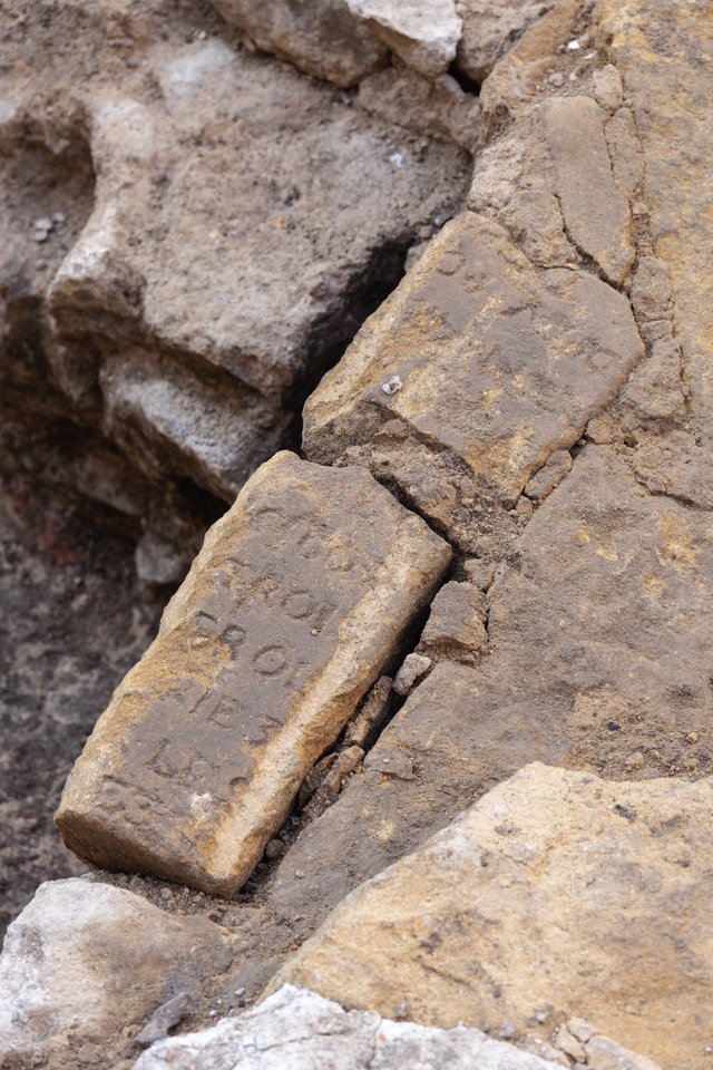 Fouilles d'archéologie préventive rue au blé metz
