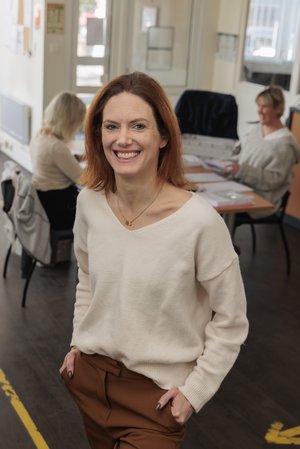 Portrait de Stéphanie Kaese, dirigeante de l'entreprise handirect