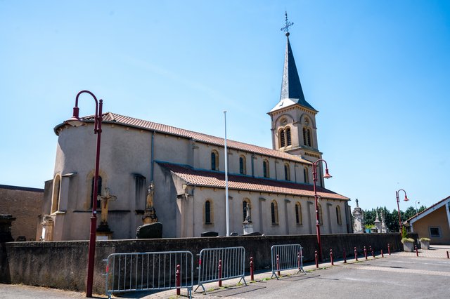 Noisseville église de la translation de saint etienne