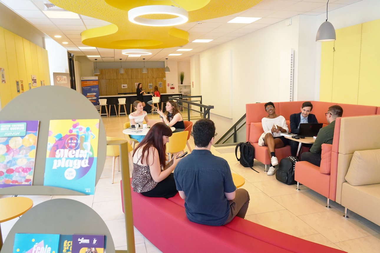 Photographie d'un espace convivial Le Cap à Metz