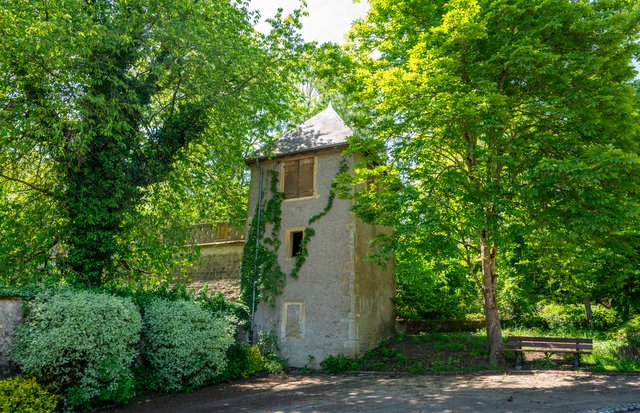 Chateau et chapelle de Coin sur Seille